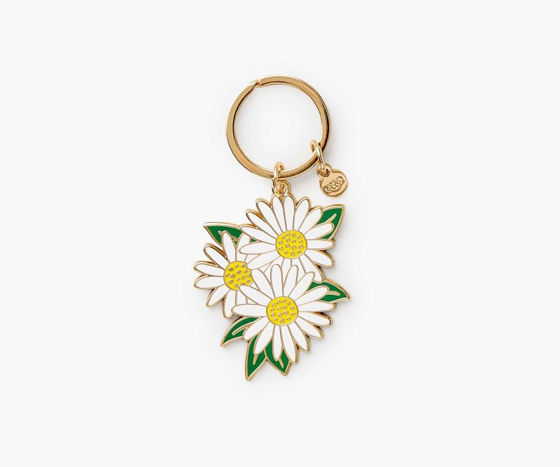 ekm008 daisies enamel keychain 01